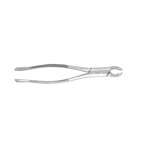 Extraction Forceps #17 lower 1st and 2nd molar universal straight handle