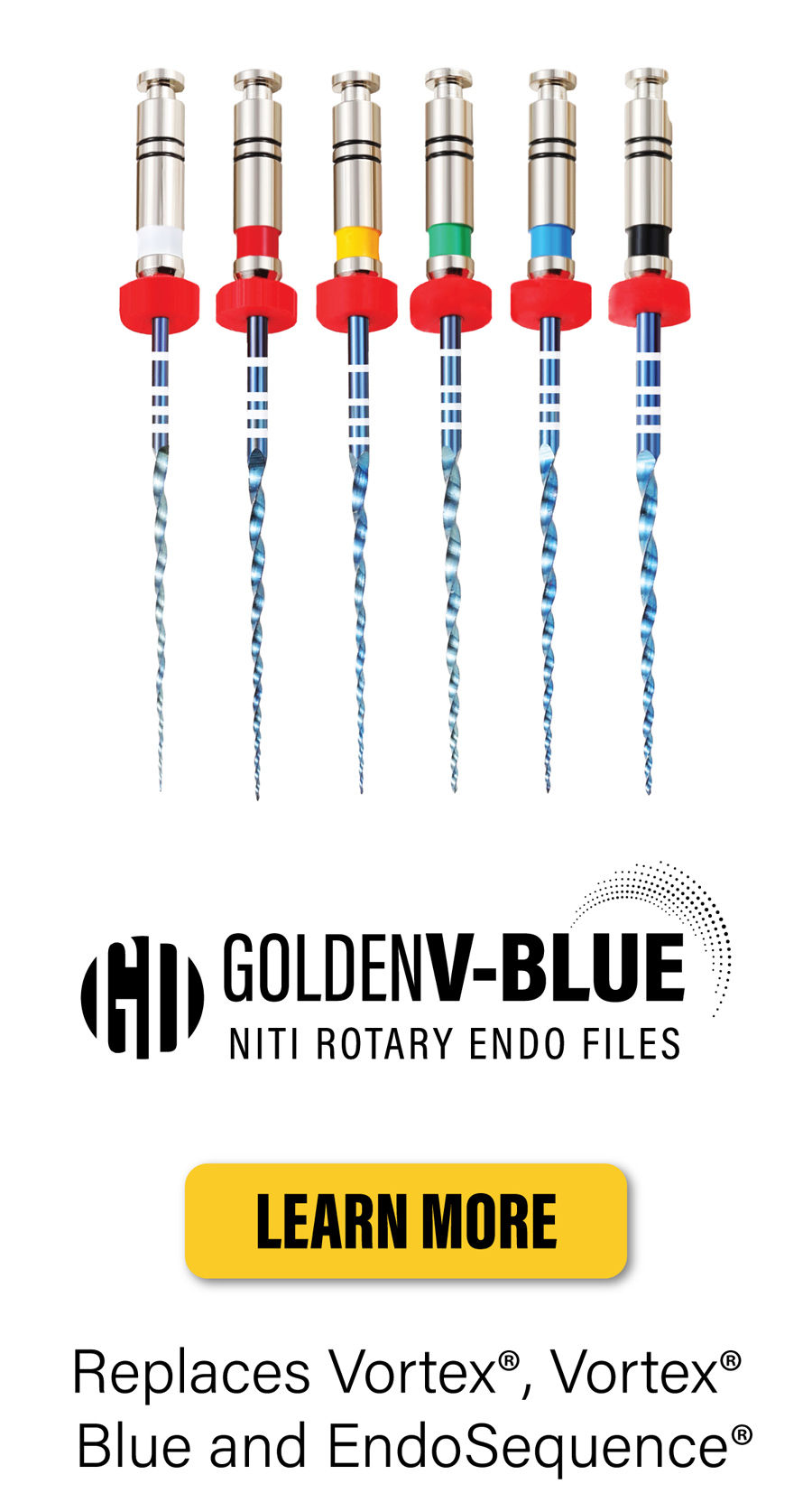 Golden V-Blue Endo Files