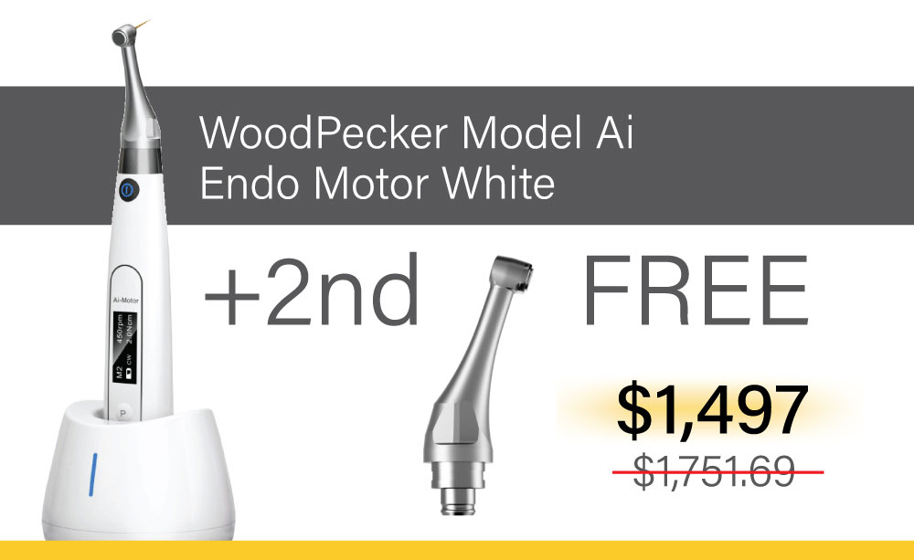 WoodPecker Endo Motor Apex Locator - Model AI White