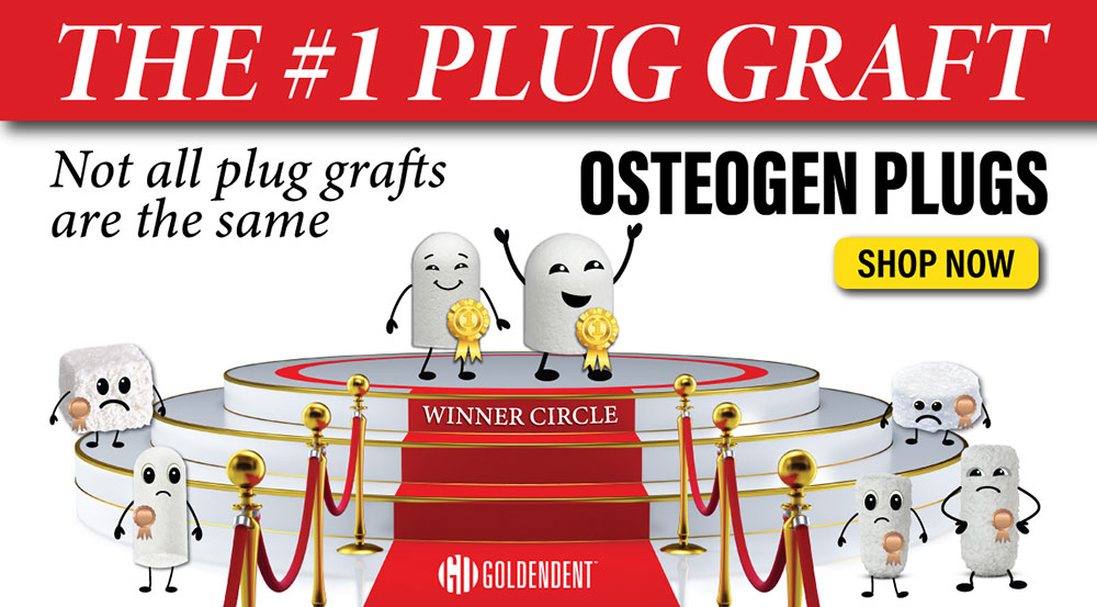 Clinical Case OsteoGen Plug Winner Banner